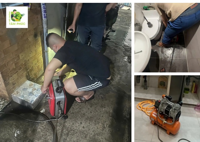 Thông cống nghẹt tại Lộc Ninh - Sạch cống triệt để