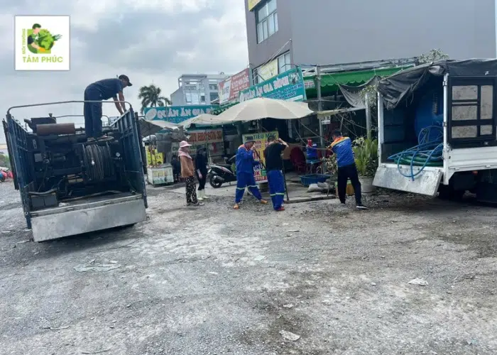 Hút Hầm Cầu Cù Lao Giêng, An Giang - Thi Công Sạch 24/7, Giá Rẻ 2 hut ham cau tai cu lao gieng -