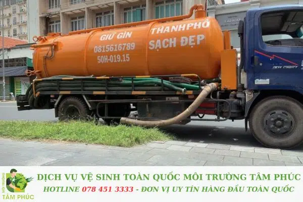 Hút hầm cầu tại Giá Rai Bạc Liêu - Giá Tốt Nhất 4 Quy trình dịch vụ hút hầm cầu tại Giá Rai chuyên nghiệp