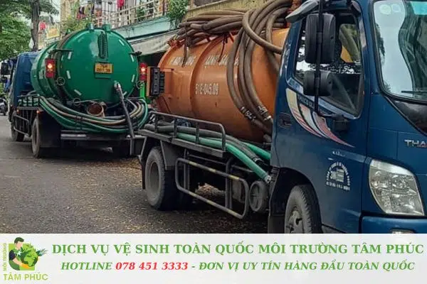 Hút hầm cầu tại Láng Tròn Bạc Liêu - 100% Hút Sạch Chất Thải 5 Môi trường Tâm Phúc cam kết xử lý triệt để, sạch đến tận đáy hầm