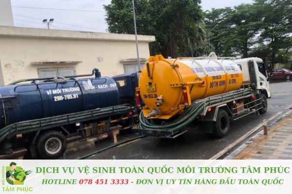 Hút hầm cầu tại Mân Thái