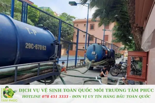 Hút hầm cầu tại Phan Ngọc Hiển, Cà Mau – 24/7 Sẵn Sàng, 15P Có Mặt! 4 Quy trình từng bước xử lý dịch vụ hút hầm cầu Phan Ngọc Hiển