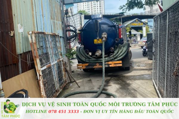 Hút hầm cầu tại Phước Mỹ