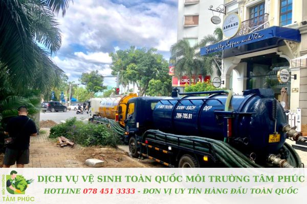 Hút hầm cầu tại Phước Mỹ