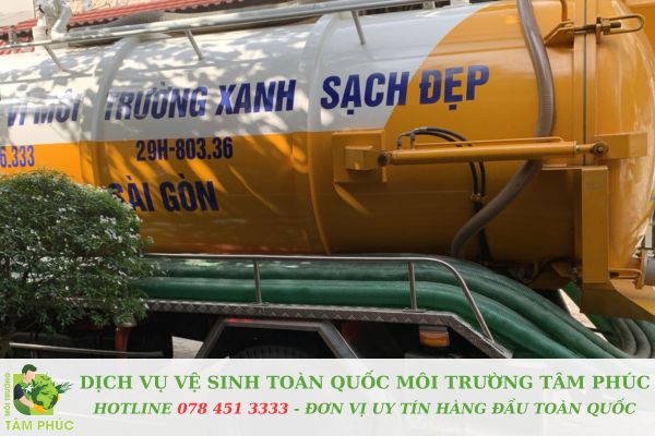 Hút hầm cầu tại Phước Mỹ