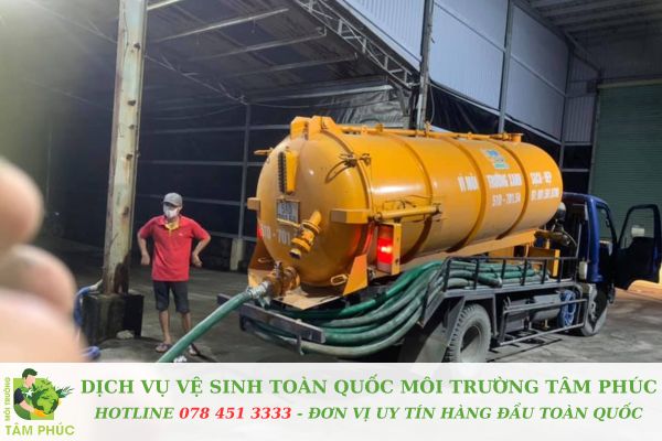 Hút hầm cầu tại Tây Giang 