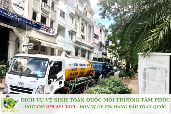 Hút hầm cầu tại Tây Giang 
