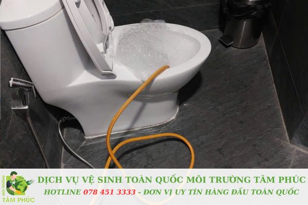Thông bồn cầu nghẹt tại Ba Chúc