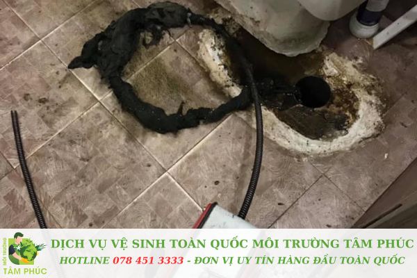 Thông bồn cầu nghẹt tại Ô Lâm