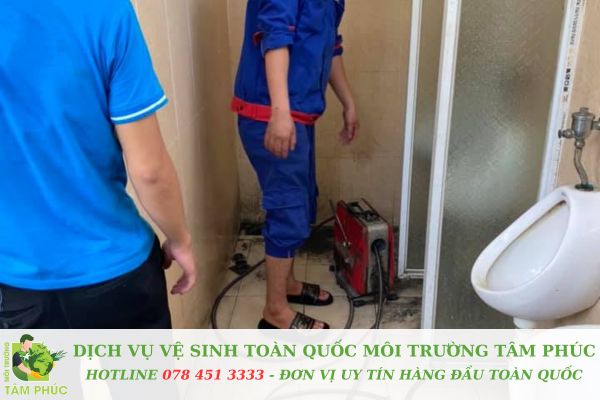 Thông bồn cầu nghẹt tại Thanh Đức