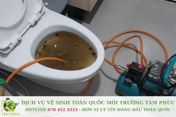 Thông bồn cầu nghẹt tại Thới Sơn