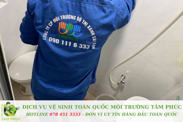 Thông bồn cầu nghẹt tại Vĩnh An
