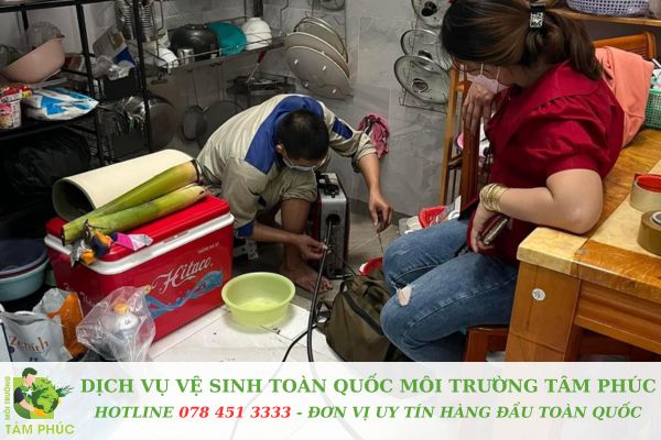 Thông cống nghẹt tại Quách Phẩm 