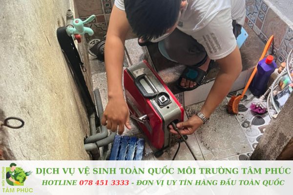 Thông cống nghẹt tại Hòa Bình