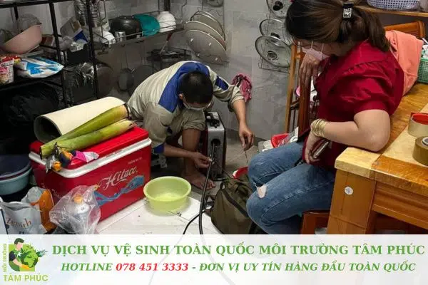 Thông cống nghẹt tại Phong Hiệp