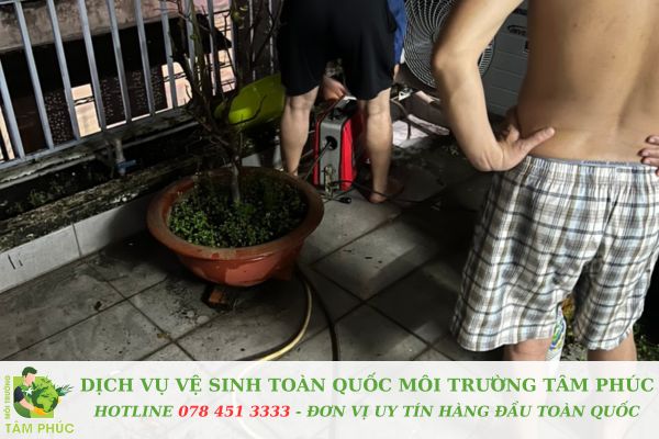Thông cống nghẹt tại Tân Ân