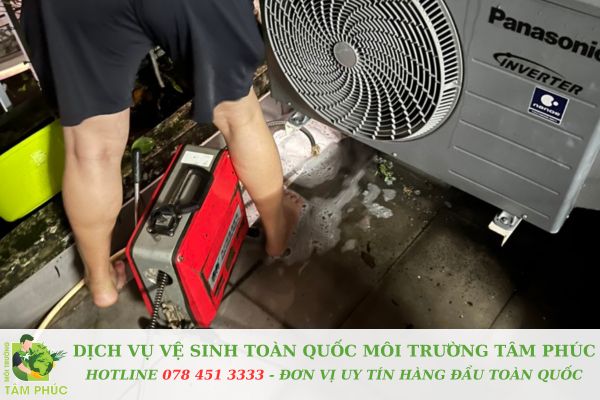 Thông cống nghẹt tại Tân Ân