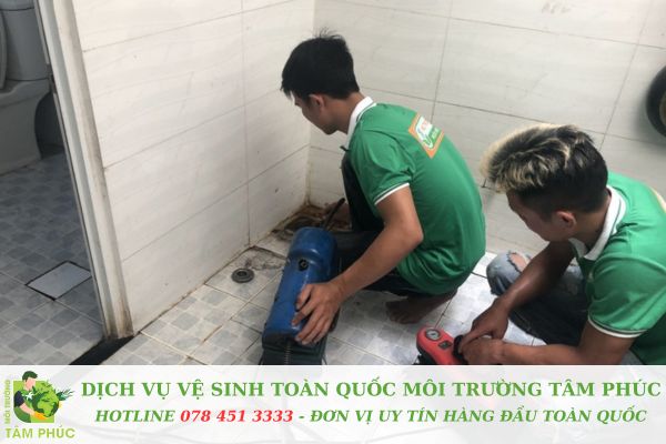 Thông cống nghẹt tại Thới Lai