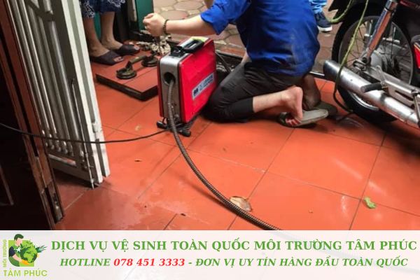 Thông cống nghẹt tại Thới Lai