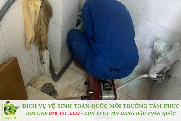 Thông cống nghẹt tại Thanh Tùng 