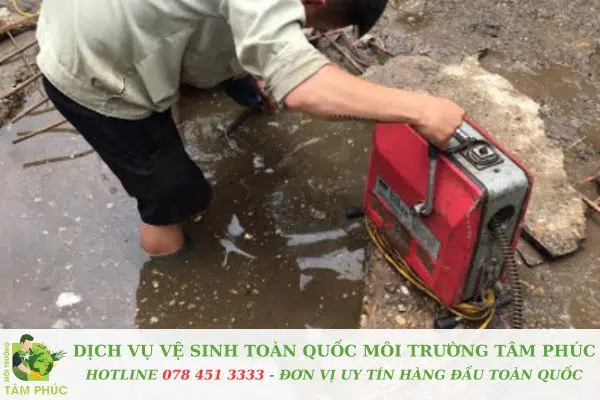 Thông cống nghẹt tại Trần Phán