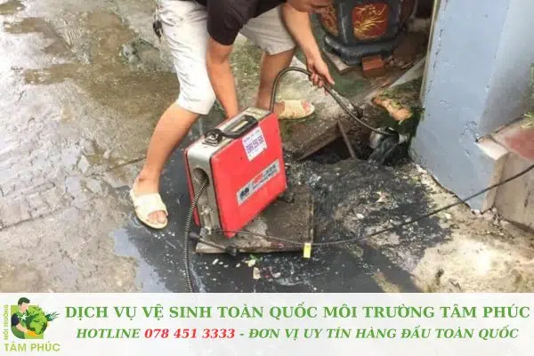 Thông cống nghẹt tại U Minh