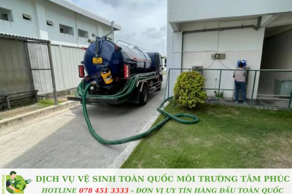 Hút bể phốt tại Bình Giang