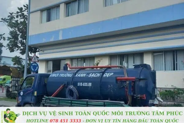 Hút bể phốt tại Bình Giang