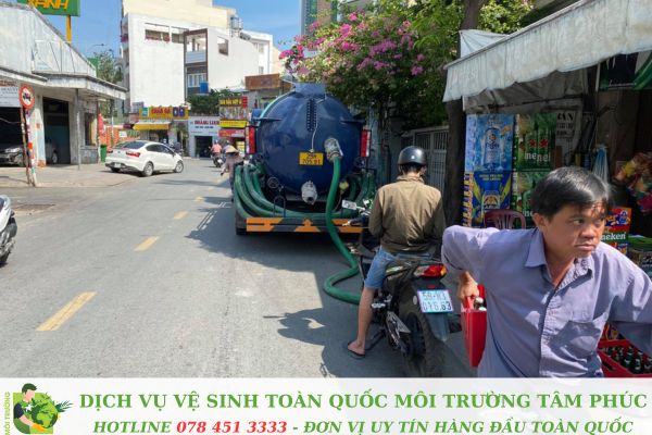 Hút bể phốt tại Cẩm Giàng