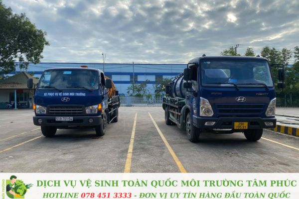 Hút bể phốt tại Cẩm Giàng