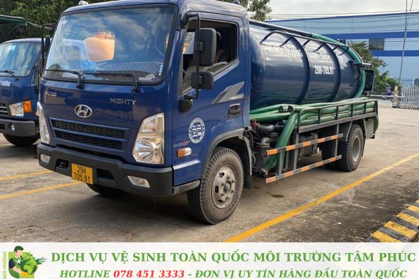 Hút bể phốt tại Cẩm Giàng