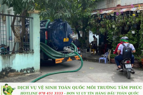 Hút bể phốt tại Gia Lộc
