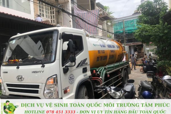 Hút bể phốt tại Kim Thành 