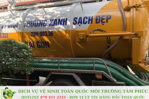 Hút bể phốt tại Kim Thành 