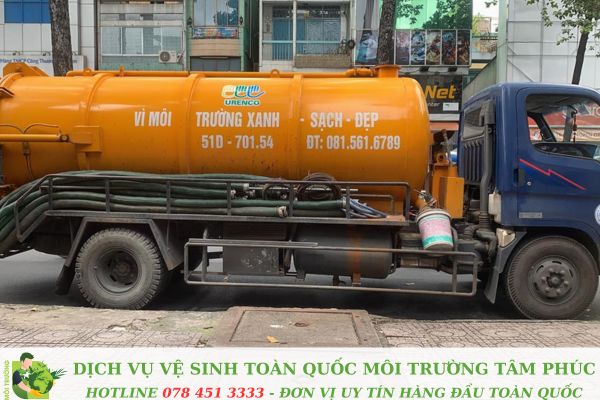 Hút bể phốt tại Thanh Hà 