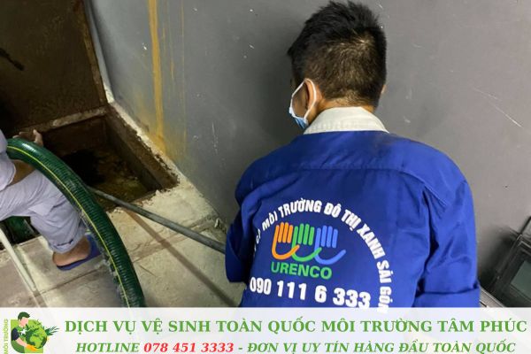 Hút bể phốt tại Tứ Kỳ