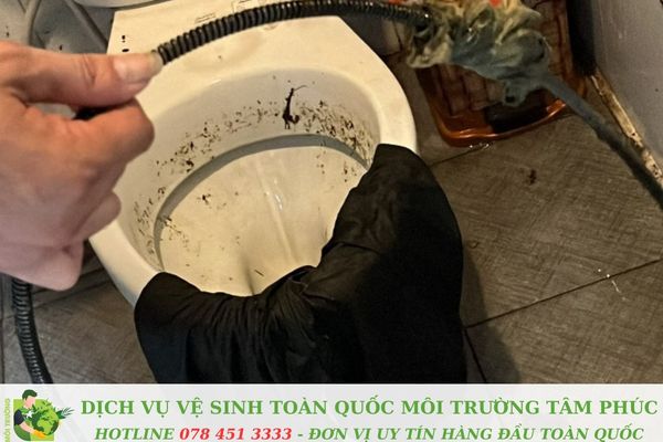 Thông bồn cầu nghẹt tại An Minh