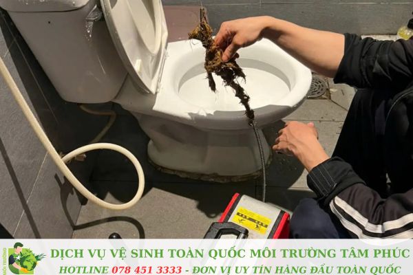 Thông bồn cầu nghẹt tại Hậu Lộc