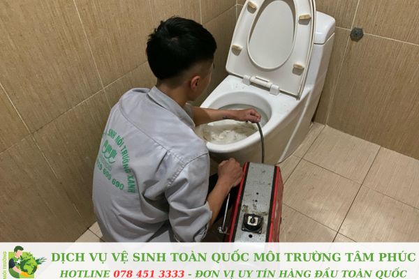 Thông bồn cầu nghẹt tại Ngãi Tứ 