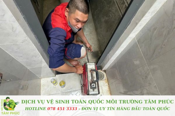 Thông cống nghẹt tại An Khê