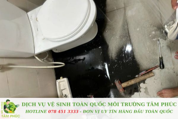 Thông cống nghẹt tại Hoà An