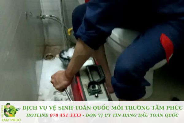 Thông cống nghẹt tại Hoà Thuận