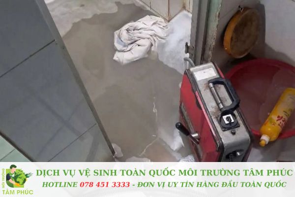 Thông cống nghẹt tại Hoà Thuận