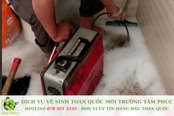 Thông cống nghẹt tại Hoà Thuận