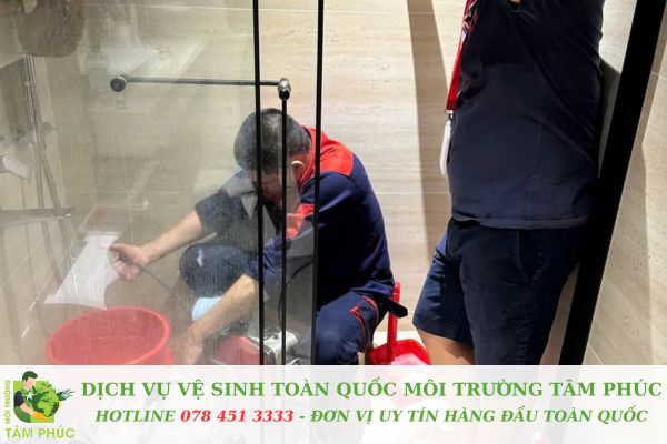 Thông cống nghẹt tại Hoà Thuận
