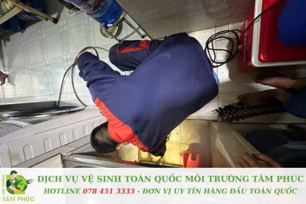 Giá dịch vụ thông cống nghẹt tại Tam Nông Đồng Tháp
