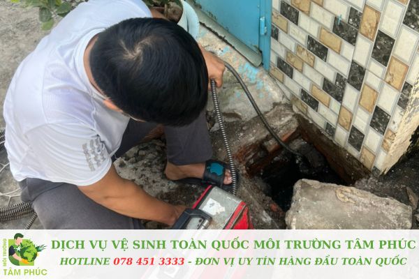 Thông cống nghẹt tại Thanh Khê