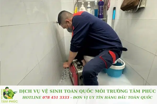 Thông cống nghẹt tại Vĩnh Trung Đà Nẵng - 24/24 nhanh chóng 6 Thông cống nghẹt tại Vĩnh Trung