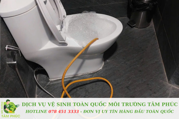Thông tắc bồn cầu tại Cô Tô
