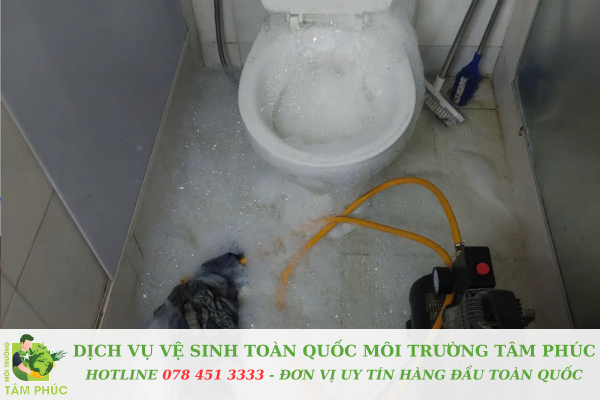 Thông tắc bồn cầu tại Cô Tô